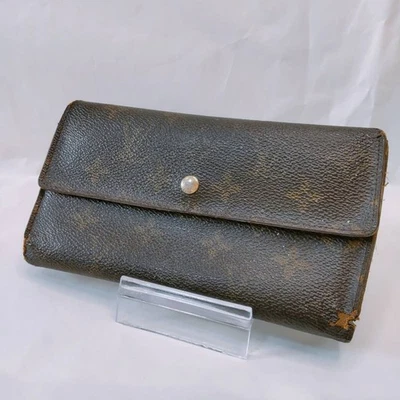 Louis Vuitton M61734 Monogram Donna Pochette Porte Monnaie Credit Portafoglio... - Immagine 1 di 4