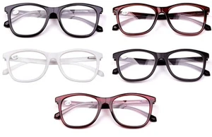 Large Framed Fashion Spring Hinged Unisex Stylish Reading Glasses 5 Colours  DX5 - Picture 1 of 31