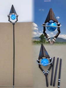 Mushoku Tensei Jobless Reincarnation Rudeus Greyrat‌ Cos Stick Wand Cane Lightup - Picture 1 of 15