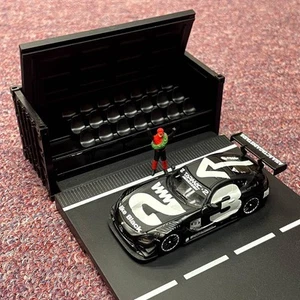 Tarmac Works Mercedes AMG Super GT 4A Like Black 1/64 - Picture 1 of 7