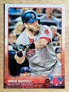 2015 Topps #130 Mike Napoli - Picture 1 of 2