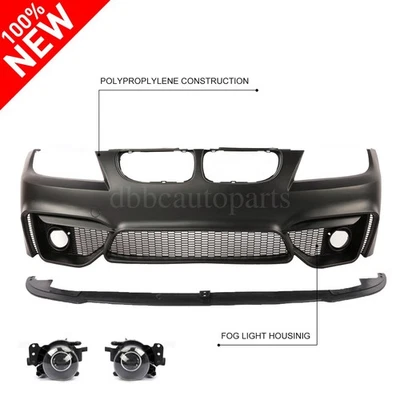 Front Bumper Cover Bumper Kit For BMW 3Series E90 E91 2009-2011 Fit M4 F80 Style Foto 1 de 4