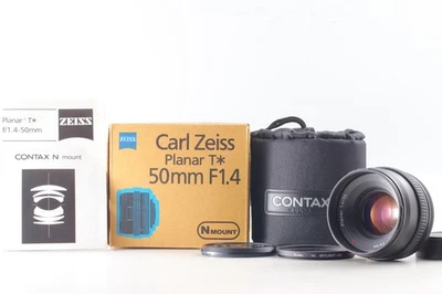 [MINT in Box] Contax Planar T * 50mm F1.4 For N1 NX N Mount AF Lens From JAPAN - Image 1 of 4