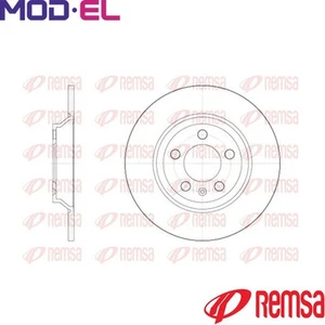 2x BRAKE DISC 62521.00 FOR AUDI A1Sportback VW POLOVI DLAA/DKLA/DUSB/DLAC 1.0L - Picture 1 of 8