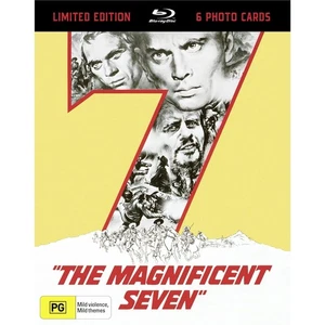 The Magnificent Seven Brynner, Wallach, McQueen, Bronson (Blu-ray) (US IMPORT) - Picture 1 of 1