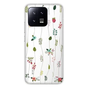 Coque en silicone imprimée compatible Xiaomi 13 Montée de fleurs - Photo 1 sur 6