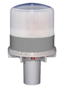 S4LN BLANCO CLARO CONSTANTE SOLAR LUZ LED barricada tráfico barco marino - Imagen 1 de 6