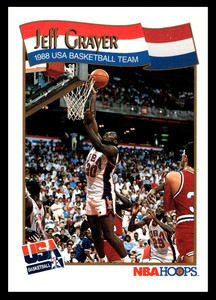 1991 Hoops Jeff Grayer #568 USA NBA Basketball