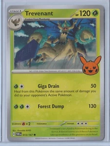Pokémon Trick or Trade 2024 Trevenant 13/167 Mint Never Played Pack Fresh - Bild 1 von 1