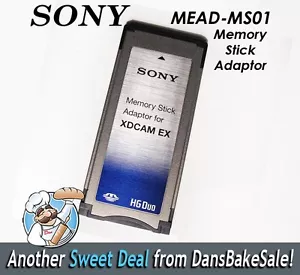 Sony MEAD-MS01 Pro-HG Duo Memory Stick Adaptor for XDCAM EX B-Stock - Picture 1 of 12
