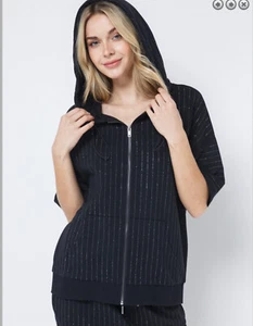Vocal Zip Up Jacket With Hoodie - Bild 1 von 4