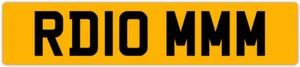 π DOM π DOMS π DOMINIC PRIVATE REGISTRATION NEW CAR NUMBER PLATE REG RD10 MMM - Picture 1 of 4