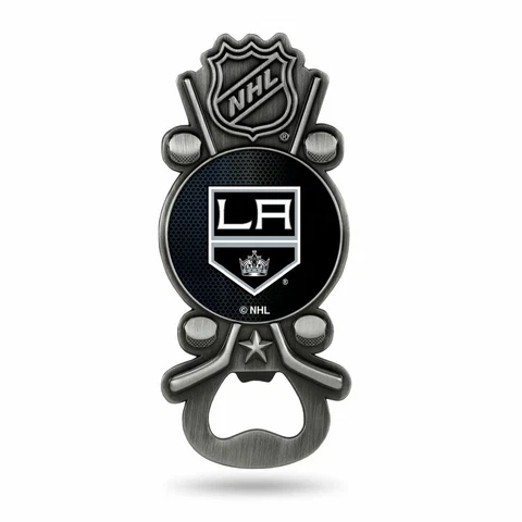 Los Angeles LA Kings NHL Party Starter Magnetic Metal Bottle Opener Cover