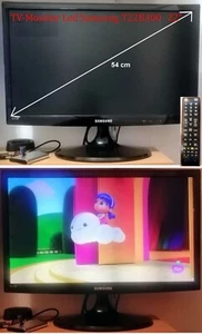 TV-Monitor Led Samsung T22B300 - 22" - Full HD - imagen en imagen - Imagen 1 de 11