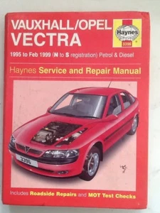 Vauxhall Vectra Haynes workshop manual (N to R reg) Petrol - Diesel 1995 - 1998 - Picture 1 of 1