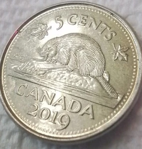 001279 Extra Big 9 Canadian 2019 5 centavos - Imagen 1 de 6