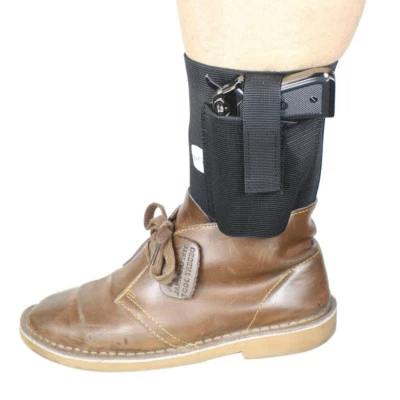 Concealed Carry Ankle Holster for Subcompact Compact Pistols Right Left Use - Image 1 of 4