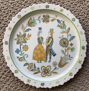 SANGO ONE WORLD “Amish Country” DINNER PLATES 10.5” - Picture 1 of 2