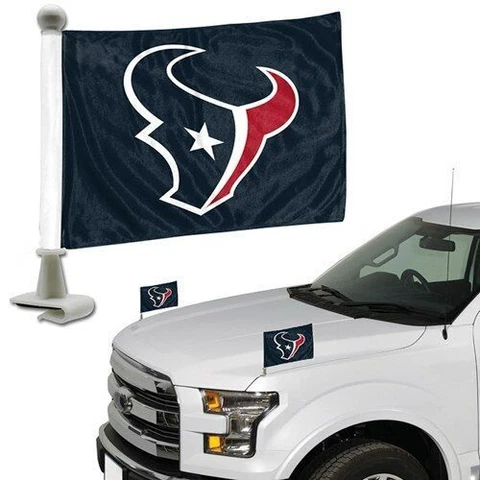 Houston Texans NFL Ambassador Car Flag Set Cover