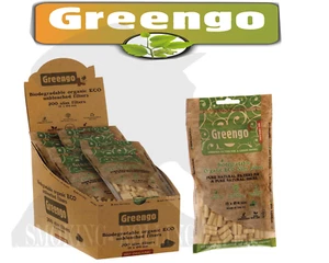 Greengo Slim 6mm Filtri ECO in Cellulosa Filtre Biodeg 10 Buste Da 200 filtr - Bild 1 von 1