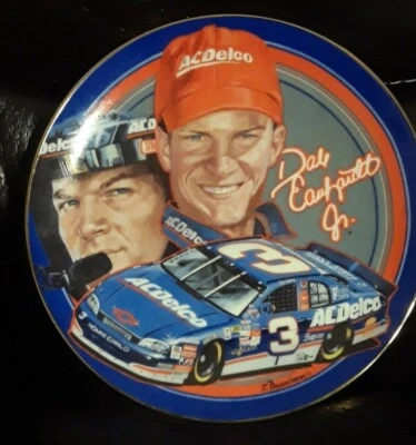 DALE EARNHARDT JR. A TRADITION BEGINS COLLECTOR PLATE 1998 0628B - Image 1 of 2