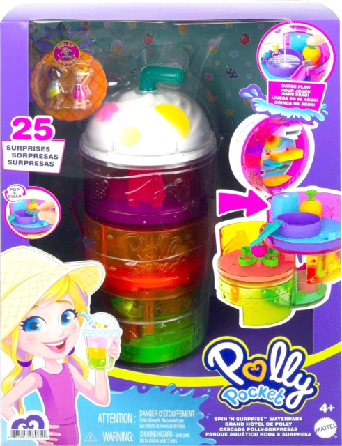 Polly Pocket Mega Casa de Surpresas, Mattel