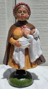 JOSE ALVES CUNHA Portugese Antique Pottery Mother Child AMA DAS CADAS Bobblehead - Picture 1 of 15