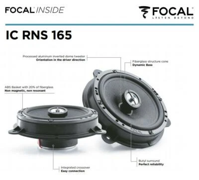Altoparlante Focal IC RNS165 per Isuzu Dmax 2015 > posteriore - Immagine 1 di 2