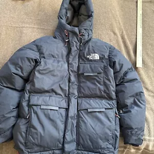 Herren The North Face Summit Serie 700 Füllung Daunenparka mit Kapuze schwarz L gebraucht, in einwandfreiem Zustand - Bild 1 von 24