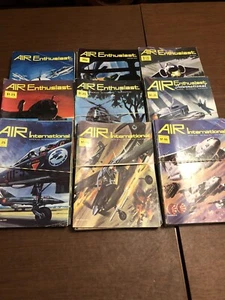 Air International Magazine Vintage set Volumes 1-9 Complete (54 issues) - Foto 1 di 1
