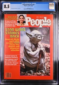 People Weekly Magazine Star Wars ESB Yoda Cover CGC 8.5 LOW CENSUS June 9 1980 - Picture 1 of 2
