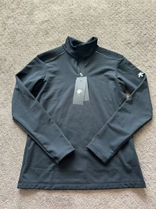 Descente Women’s Black Ski Pullover Size 0 - Picture 1 of 6
