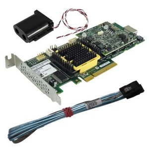 Adaptec ASR-5405Z SAS/SATA RAID Controller + BBU ZMM-100CC + Cable #2 Low Pro... - Picture 1 of 1