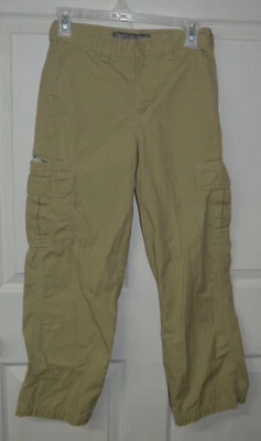 Pantalones Dickies Niño Talla 12 Caqui Carga Elástico Tobillo Foto 1 de 4