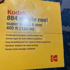 Kodak 884 Movie Reel Super 8 and 8 mm 400 ft *New Old Stock* - Picture 1 of 8