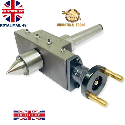 NEW IMPROVED Lathe Taper Turning Attachment MT2 Shank With Revolving Live Center - Image 1 of 4