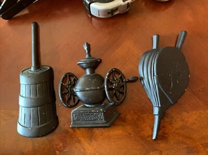 Vintage Sexton Metal Wall Art Plaque Set Primitve Farm Kitchen Decor USA - Picture 1 of 1
