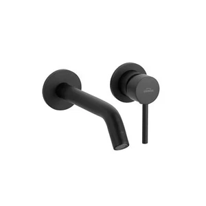 KOLMAN Unterputz Waschtischarmatur Schwarz DAFNI Wasserhahn Mischbatterie - Bild 1 von 3