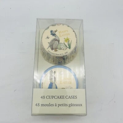 Peter Rabbit Easter Paper Bake Cups 48 Liners Cupcake Meri Meri Beatrix Potter - Image 1 of 3