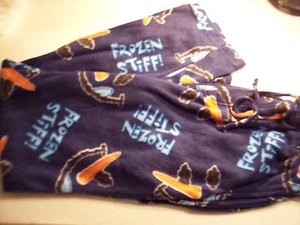 Mens Joe Boxer Frozen Stiff S Sleep Lounge Pajama Pant Blue - Picture 1 of 2