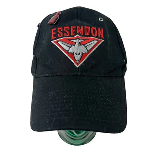 Essendon Bombers AFL Licensed 2012 Members Hat Black/Red - Picture 1 of 8
