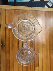 Set Of Two Vintage Glass Reamers - Picture 1 of 3