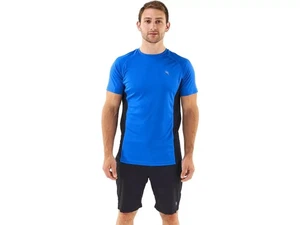 Ridge Men's Short Sleeve Tech Sport Fitness T-Shirt Size M Blue Qwick-Dry New! - Picture 1 of 3
