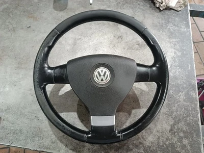 Lenkrad Leder Lederlenkrad VW Golf 5 V 1K EOS (1F7, 1F8) 1Q0419091F 1K0971584 - Bild 1 von 4