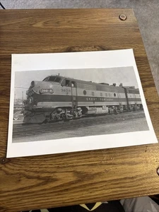 Foto de tren del Pacífico Norte coche de los años 60 #360A blanco y negro 8x10 - Imagen 1 de 3