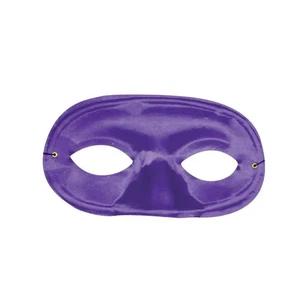 Purple Domino Half Mask - Picture 1 of 1