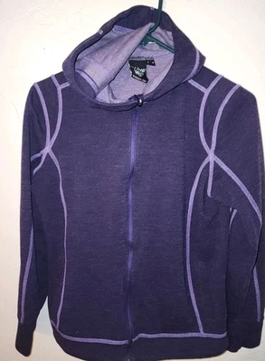 Sudadera con Capucha KUHL Lili Polar Cremallera Completa Ropa Activa Chaqueta Púrpura Ligera Para Mujer M Foto 1 de 4