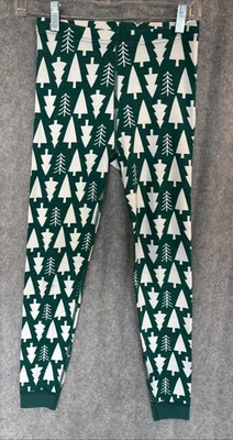 Зеленые рождественские елки Hanna Andersson Pajama Bottoms молодежный размер 12 150 см длина John - Изображение 1 из 4