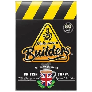 Make Mine a Builder's Teabags | Master Blended British 80 Count (Pack of 1)  - Picture 1 of 1