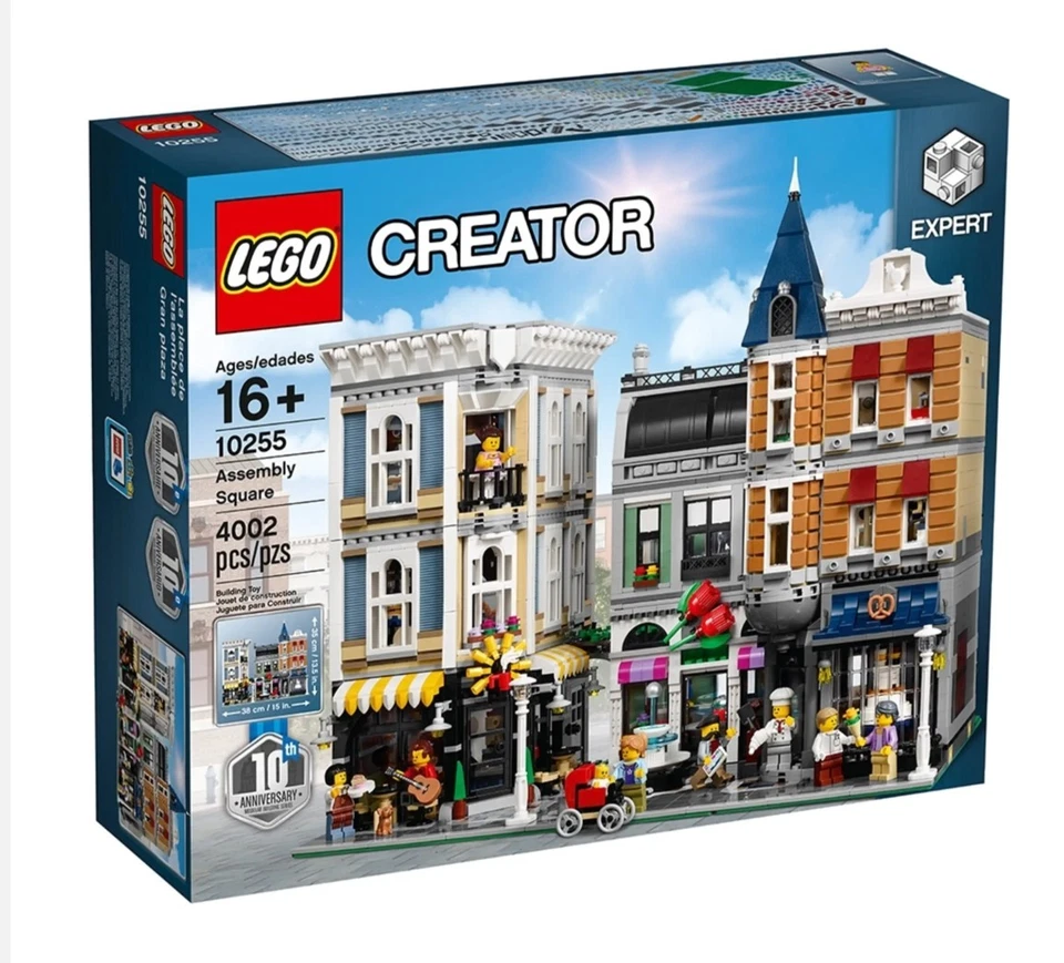 LEGO CREATOR: Cuadrado de montaje (10255)(¡NUEVO, PRECINTADO!) Foto 1 de 2